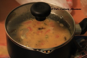Lentil Soup - Channa Daal with loads of butter, asafoetida flavoured